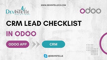 How To Create CRM Lead Checklist In Odoo | #Odoo #Odootutorials