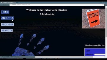 Online Voting System in ASP.Net