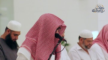 عذوبة الصوت ورونق الاداء الهادئ للقارئ عبدالملك الراجح من جامع المهيني