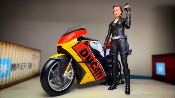 Black Widow 1/6 Figure Diorama
