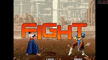 SVC CHAOS: SNK vs CAPCOM - (ARCADE) - [KASUMI] - LEVEL 8 - PLAYTHROUGH