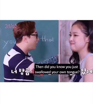 Jennie swallowed her tongue 🤣🤣