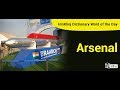 Meaning of Arsenal in Hindi - HinKhoj Dictionary