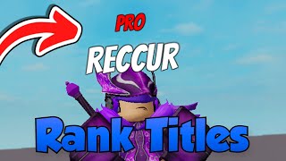 How to Make Rank Titles in Roblox Studio | Roblox Studio Scripting Tutorial
