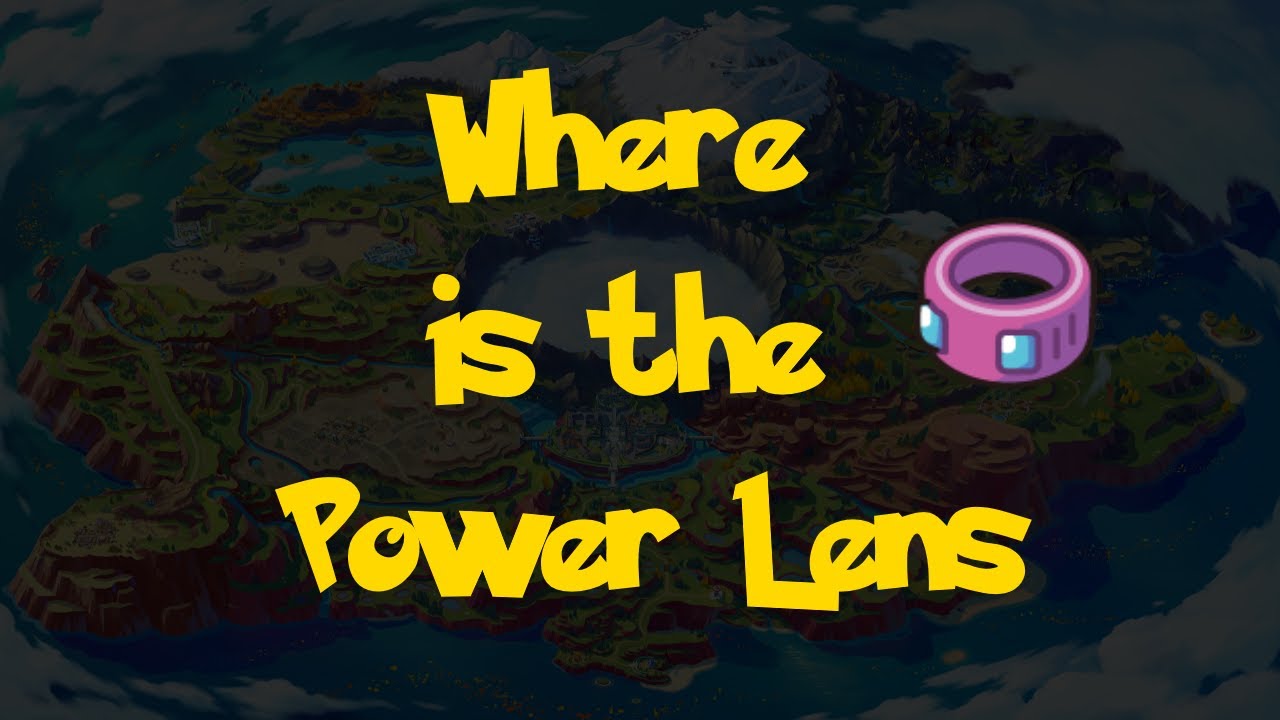 Where Is The Power Lens (Pokemon Scarlet & Violet) YouTube