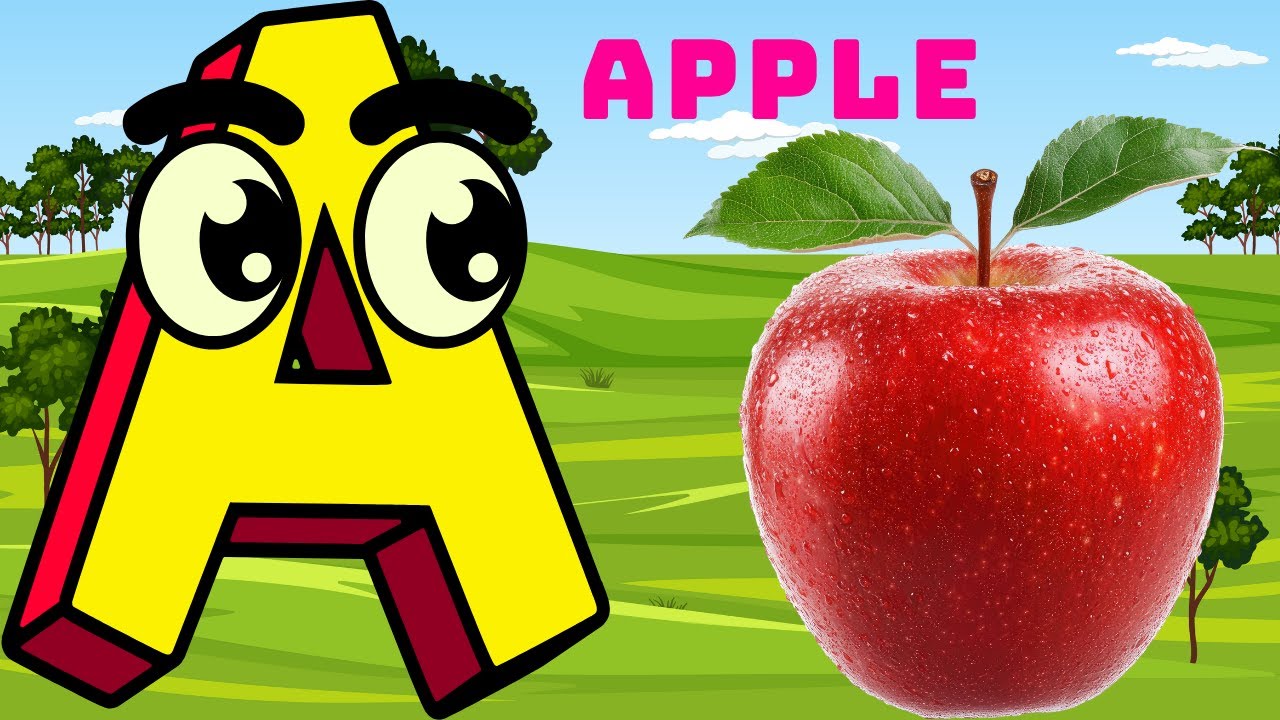 A to Z Phonics Sounds: A A Apple 🍎 | Learn ABC Alphabet Song | BMC KIDS ...