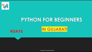 Day5: Python Variables - Assign Multiple Values || Python for  Beginners in Gujarati