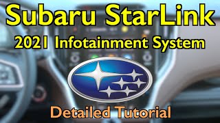 Subaru StarLink 2021 Infotainment Detailed Review & Tutorial: Tech Help screenshot 5