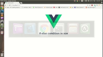Vue js 2 tutorial for beginners #4  -if else condition
