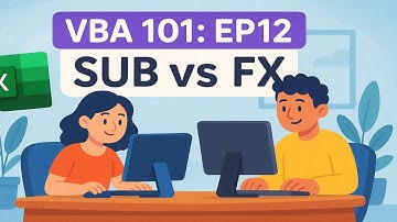 สอน Excel : 🚀 เริ่มต้น VBA แบบง่าย ๆ ภายใน 12 คลิป (คลิปที่ 12)