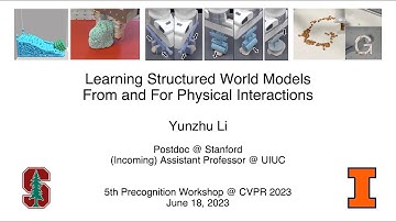 [CVPR-23 Precognition] Learning Structured World Models From and For Physical Interactions