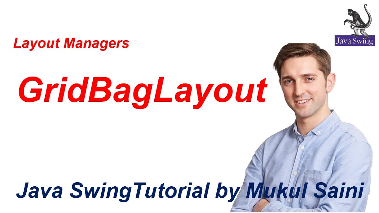 #27 Java Swing Tutorial | Layout Managers | GridBagLayout - YouTube
