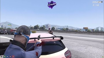 Hydra SMOKE Rust while pushing Scrapyard (Multipov) | Nopixel GTA RP