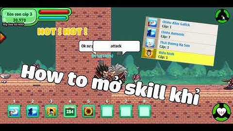 Ngọc Rồng Online - How to mở skill 4 ra Khỉ (Hp = Ki)