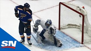 Goal Horn Interrupts Blues Vs. Maple Leafs Game After Colton Parayko Scores