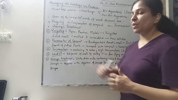 Class 10 Biology Ch 15 11 Managing The Garbage We Produce