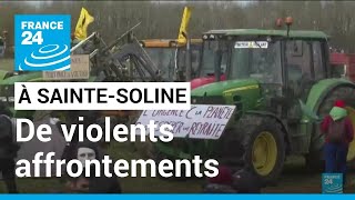 France : violents affrontements lors de la manifestation 