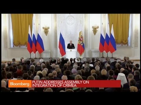 Putin Addresses Assembly on Crimea Integration