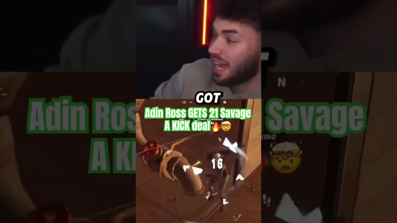 Adin Ross SAYS he can get 21 Savage A KICK Deal for $150mil 🔥🤯