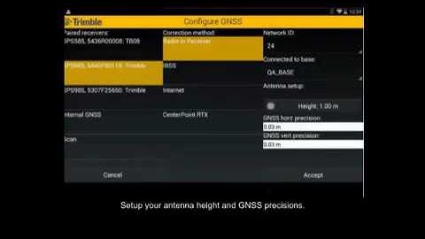 Trimble SitePulse - Setting up a Trimble SPS985 Smart Antenna