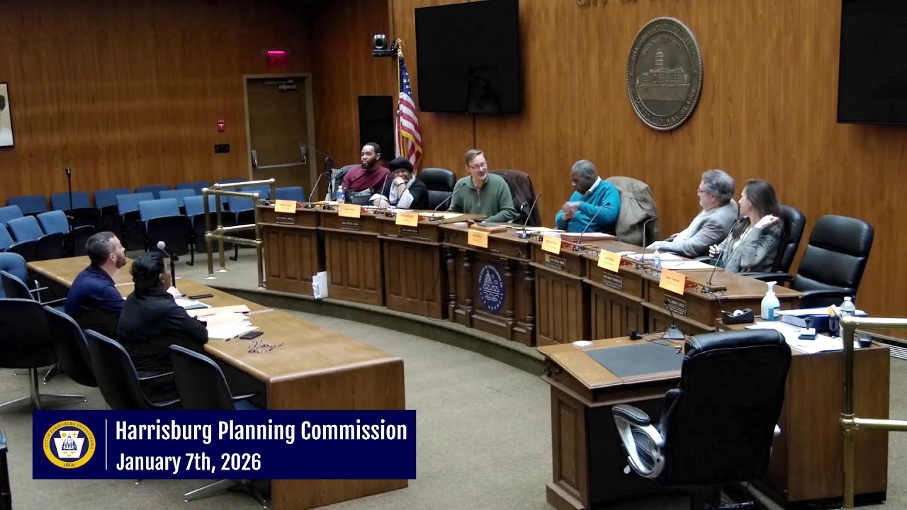 Harrisburg City Planning Commission Meeting - 01/07/2026