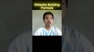Website Building Formula #shorts #youtubeshorts #youtube #coding #education
