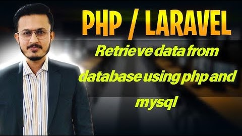 PHP/Laravel Retrieve data from database using php mysql in Urdu/Hindi