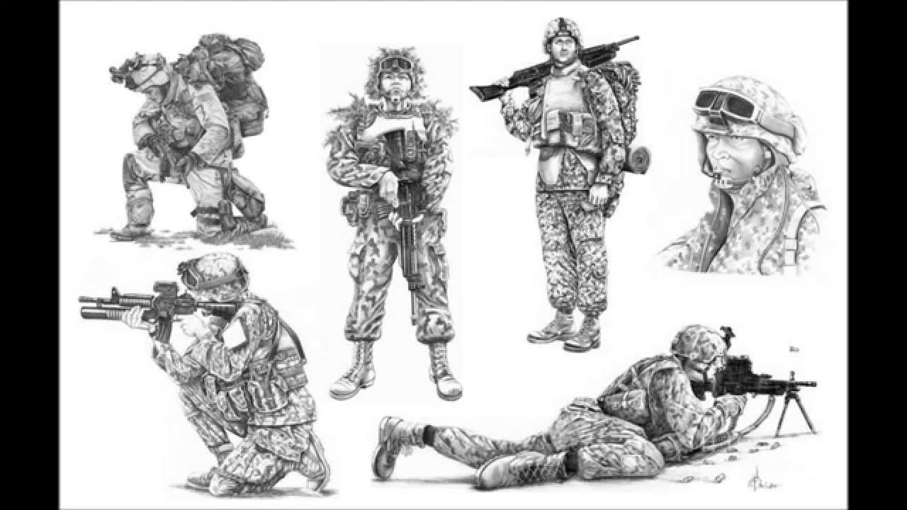 dibujos de soldados a lapiz!! - thptnganamst.edu.vn
