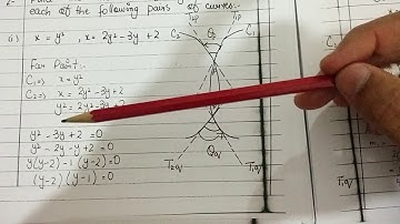 XII Math Chapter 8 Circle Ex 8.3 (Tangent, Normal) Solution by Sir Ahsan Abdullah Patel - Part 1
