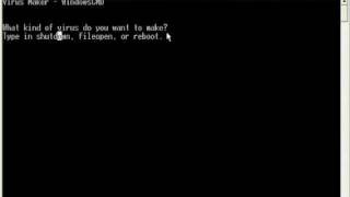 WindowsCMD - Virus Maker