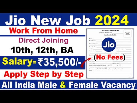 Jio Recruitment 2024 Apply Online 