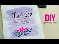 Thank God Bible Verses Wall Frames DIY || BLESSING ART