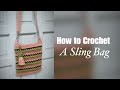 How to Crochet a Cross Body Bag