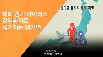 해외 뎅기 바이러스 감염환자로 옮겨지는 뎅기열 - (2016.5.18_581회 방송)_모기 매개 감염병 경보