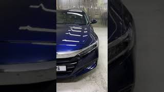 Honda Accord before and after 8 hours of detailing