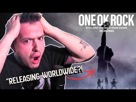 ONE OK ROCK in Theatres!? DETOX JAPAN TOUR AT NISSAN STADIUM 2025 Global Trailer #2 REACTION!