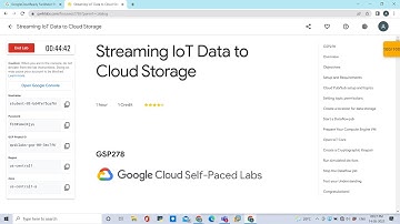 Streaming IoT Data to Cloud Storage #gcp #googlecloudfacilitator #quest