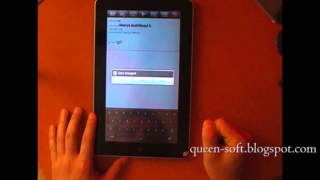 Flytouch 3 - SuperPad - episodul 7 - YouTube pe TV prin HDMI, desen "artistic", editare Office