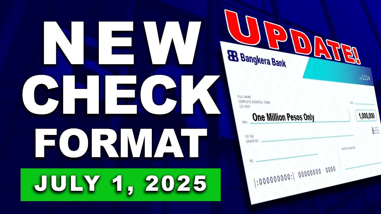 New format ng Cheke - YouTube
