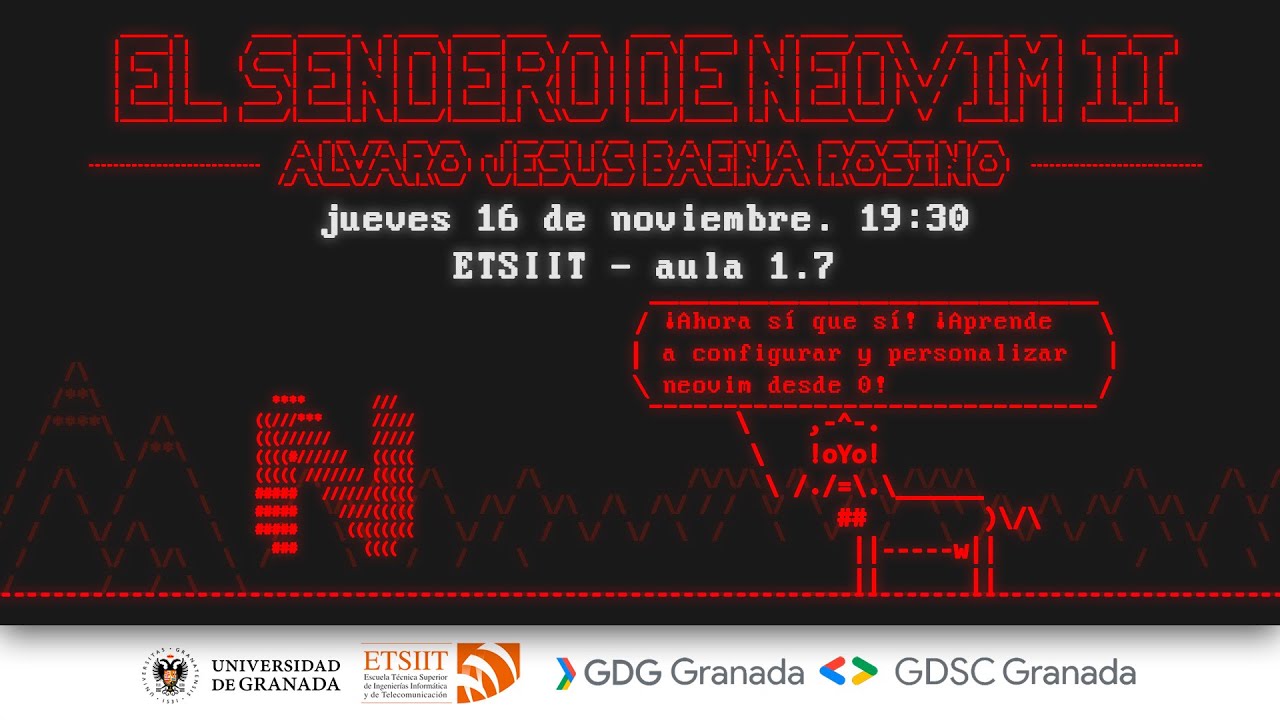 El sendero de Neovim (II) - YouTube