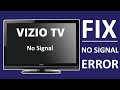 How To Fix No Signal Issue On Vizio Smart TV [2024 Tutorial]