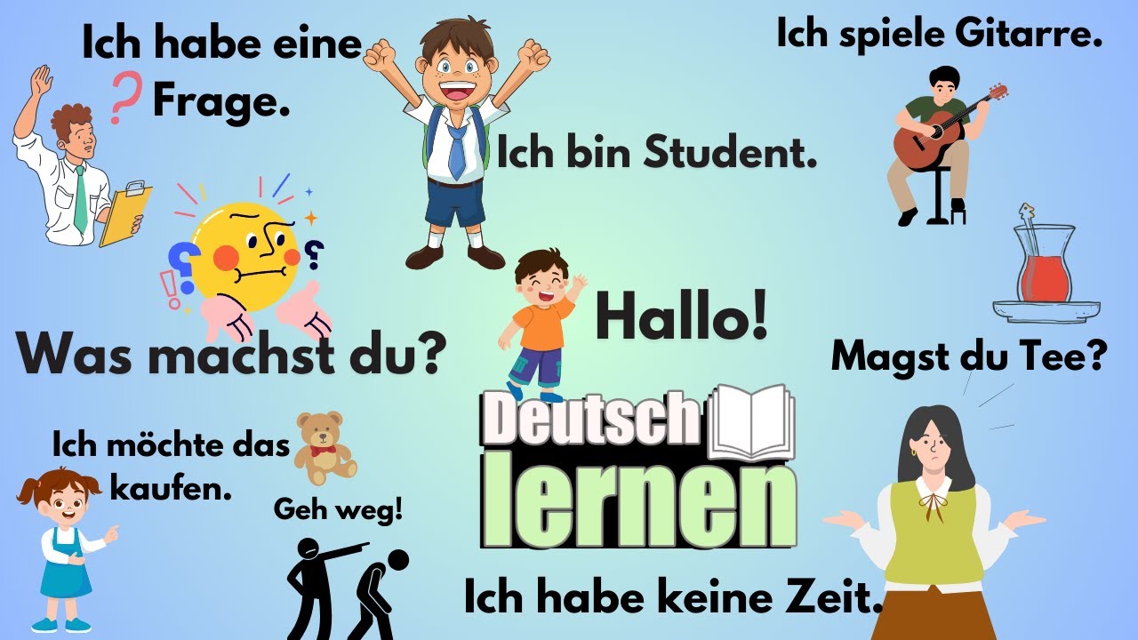 Essential German Phrases for Daily Life | Deutsch lernen | Part 1 - YouTube