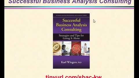 Successful Business Analysis Consulting #11: Getting Repeat Business
