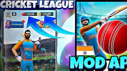 New Update Cricket League 1.31.0 Mod Apk ( All Unlocked + Unlimited Gems & Coins