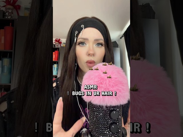 BUGS IN YOUR HAIR ! SOS ! Let me help! #anxietyrelief #asmr #plucking