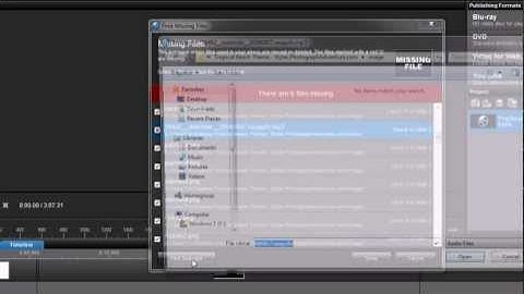 How to Find Missing Files in Proshow - Tutorial