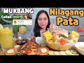 NILAGANG PATA MUKBANG | Mukbang Philippines | Chef Obang | Collab with @King Lymhar | Shoutout