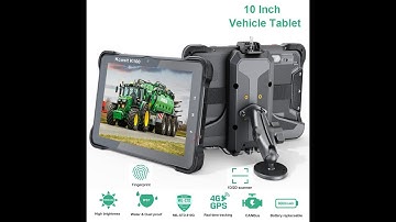 Kcosit K100 In-Vehicle Rugged Android Tablet for Fleet Management Vehicle-Mounted CAN-BUS SAE J1939