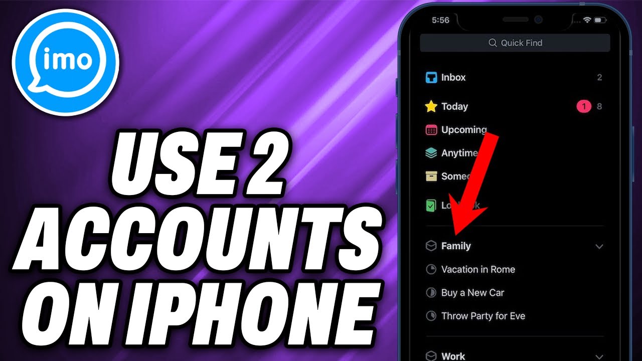 How To Use 2 imo accounts in iPhone - Quick Help