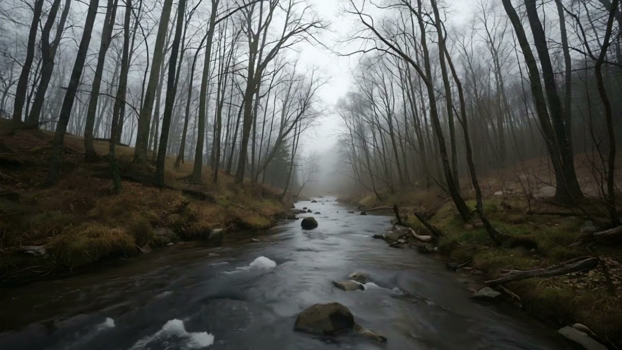 Quiet Forest Stream Ambience | Peaceful Nature Sounds